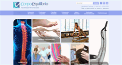 Desktop Screenshot of corpoequilibrio.com.br